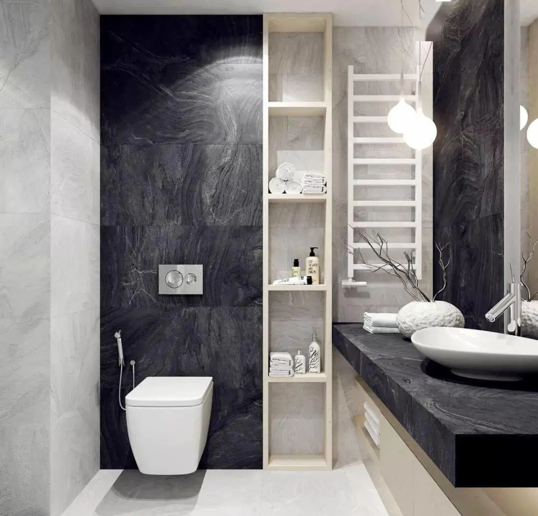 衛生間小(xiǎo)空間不好利用(yòng)，不妨試試美觀大氣的壁龛4